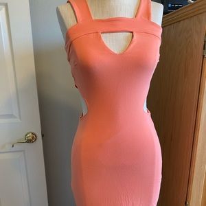 Bebe pink dress
